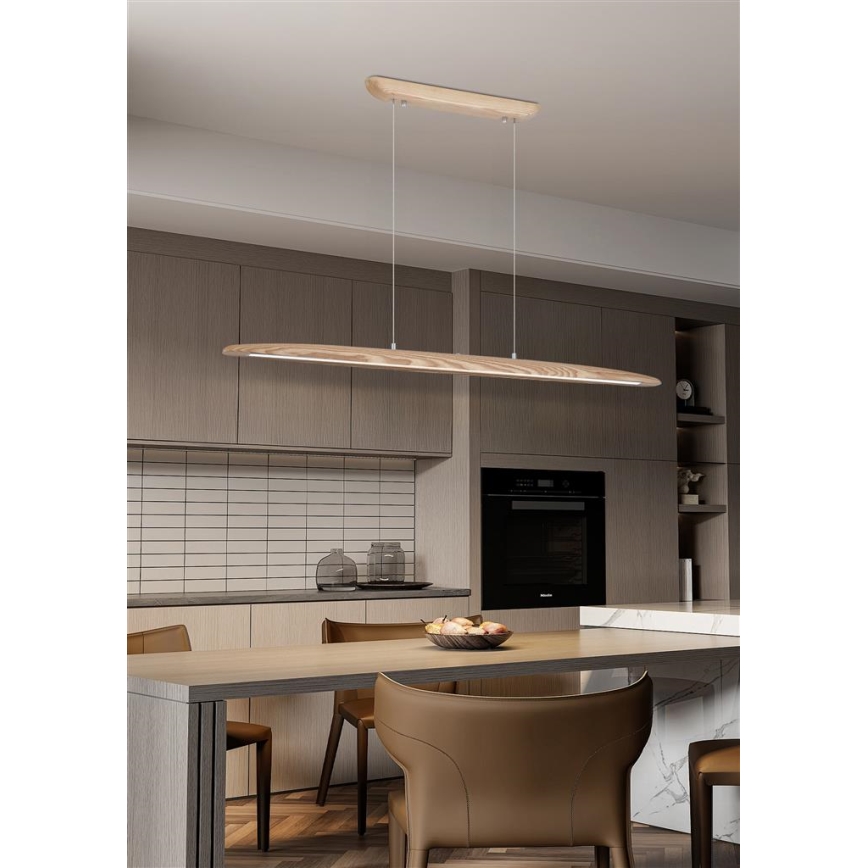 Searchlight - KENZIE hämardatav LED-ripplamp kaablil LED/29W/230V 2700/3000/4000K