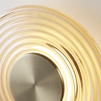 Searchlight - hämardatav LED-seinavalgusti CLEO LED/9,4W/230V messing