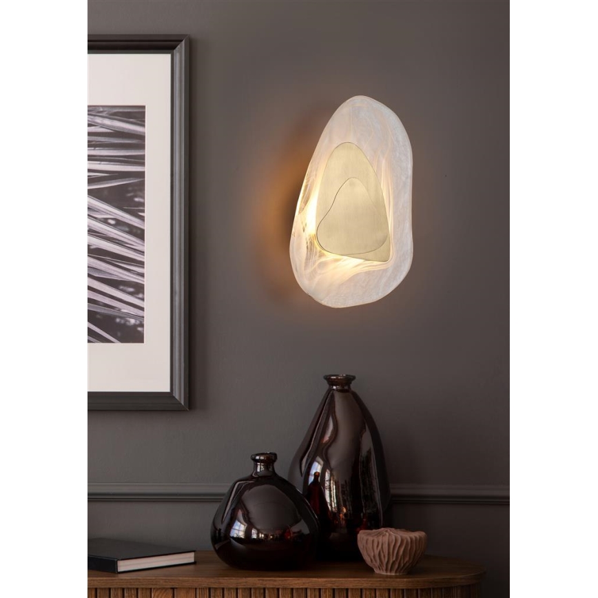 Searchlight - LED seinavalgusti DESTINY LED/8W/230V valge