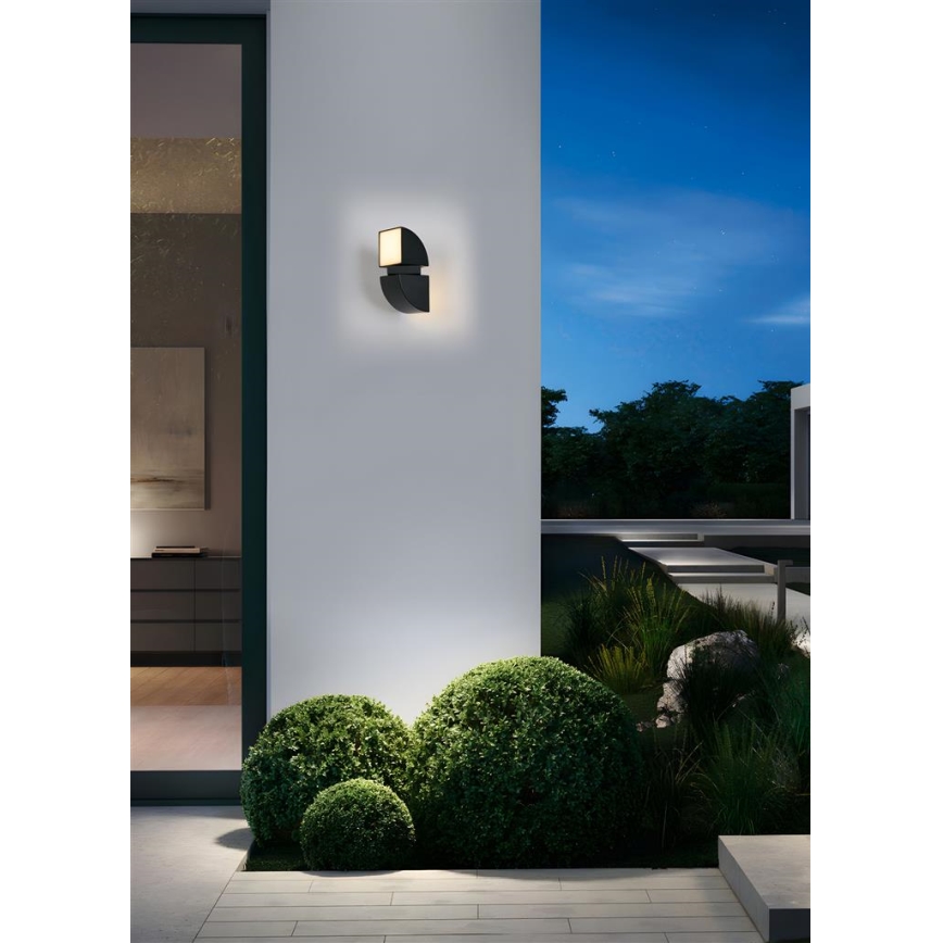 Searchlight - LED-välisseinavalgusti DAKOTA 2xLED/4W/230V IP44