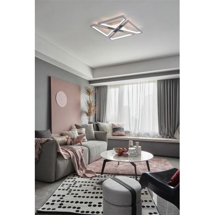 Searchlight - Hämardatav LED-laelamp QUATRO LED/29W/230V 40x40 cm