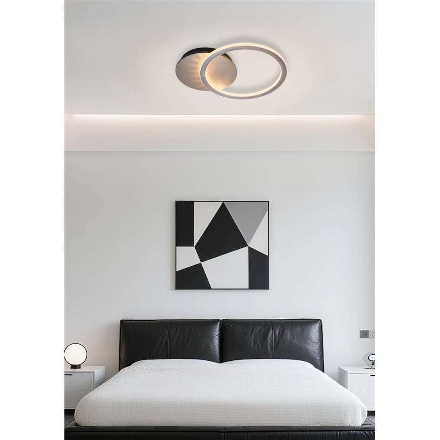 Searchlight - LED hämardatav laevalgusti SPECS LED/18W/230V 3000K 35x45 cm messing