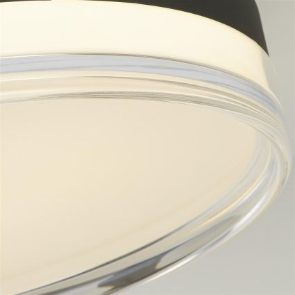 Searchlight - LED laevalgusti CYPRUS LED/21W/230V, läbimõõt 30 cm, must