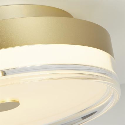 Searchlight - LED laelamp CYPRUS LED/21W/230V, läbimõõt 30 cm, kuldne