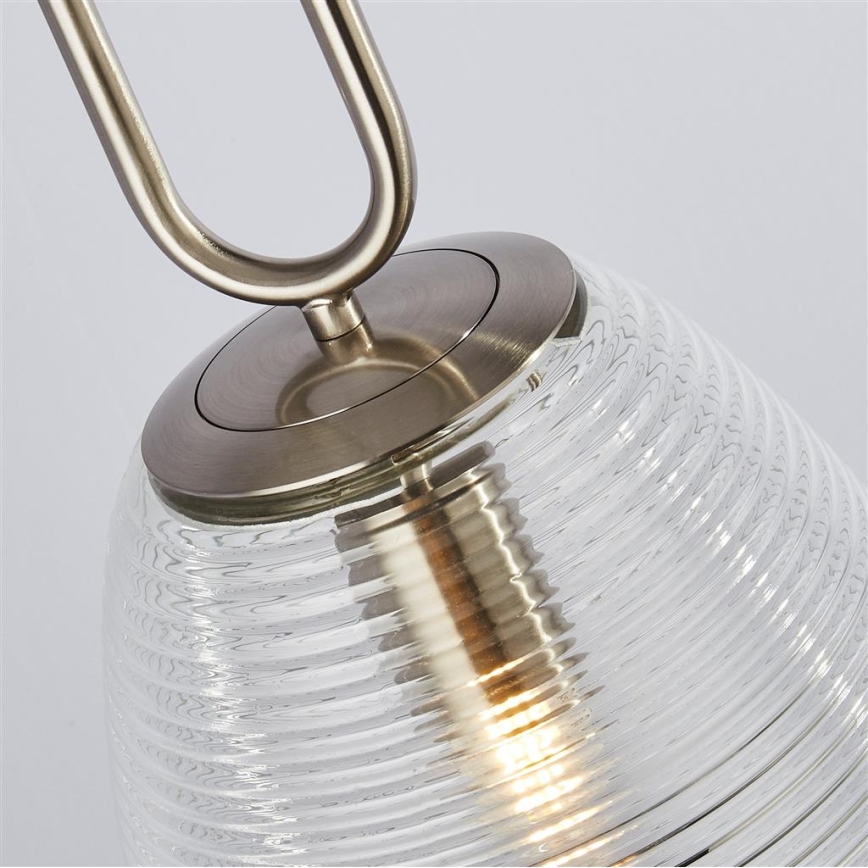Searchlight - Lühter ELIXIR 1xE27/60W/230V läbipaistev