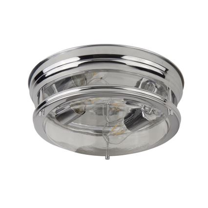 Searchlight - Laevalgusti EDINBURGH I 2xE27/40W/230V läikiv kroom