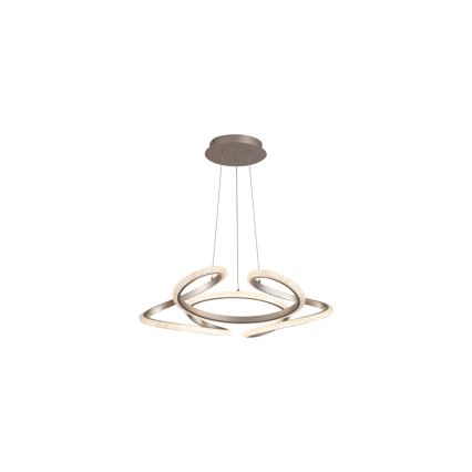 Searchlight - hämardatav LED-ripplühter kaabliga DOODLE LED/40W/230V messing