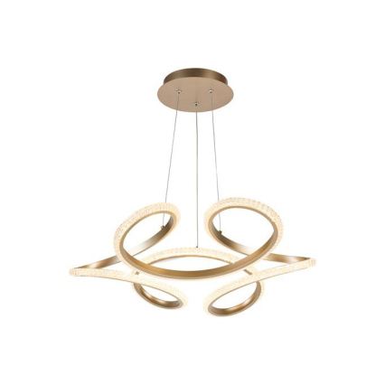 Searchlight - hämardatav LED-ripplühter kaabliga DOODLE LED/40W/230V messing