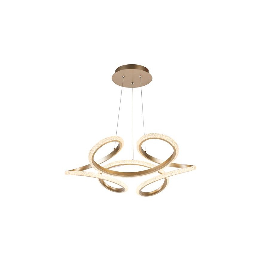 Searchlight - hämardatav LED-ripplühter kaabliga DOODLE LED/40W/230V messing