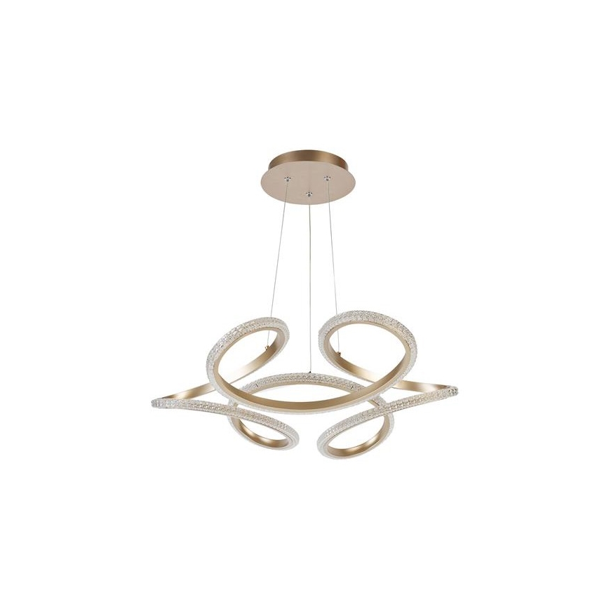 Searchlight - hämardatav LED-ripplühter kaabliga DOODLE LED/40W/230V messing