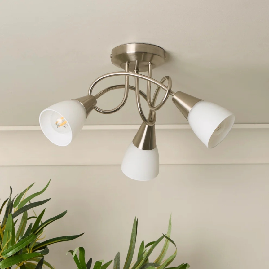 Searchlight - Pinnapealne lühter 3xE14/7W/230V