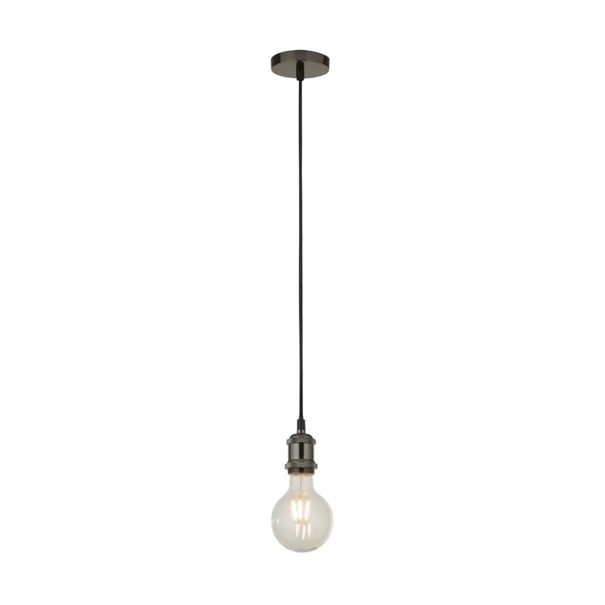 Searchlight - Kaabliga rippvalgusti SUSPENSION 1xE27/60W/230V antratsiit