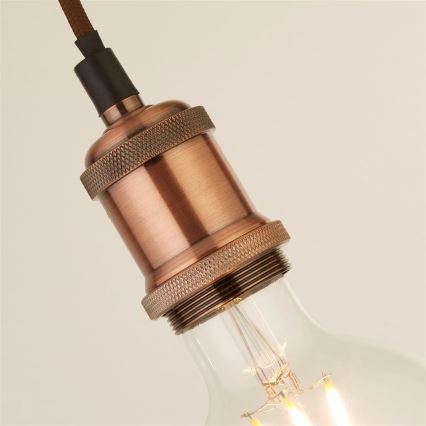 Searchlight - Rippvalgusti kaablil SUSPENSION 1xE27/60W/230V vaskviimistlusega