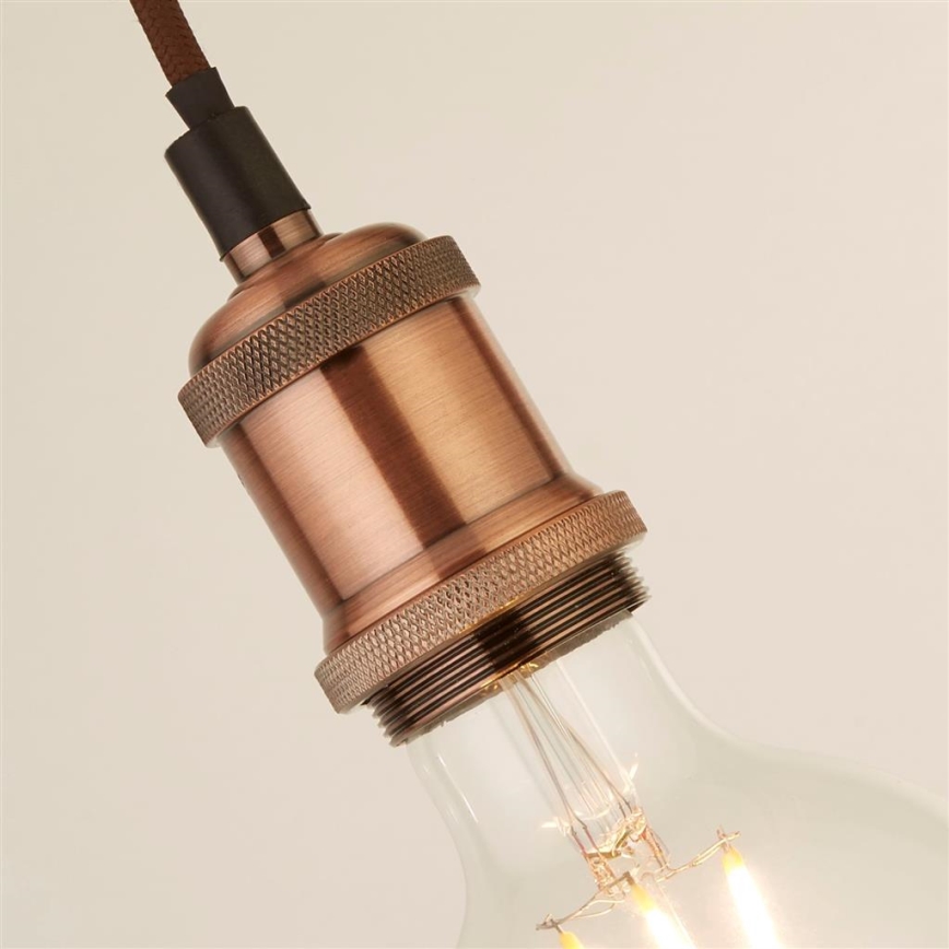 Searchlight - Rippvalgusti kaablil SUSPENSION 1xE27/60W/230V vaskviimistlusega