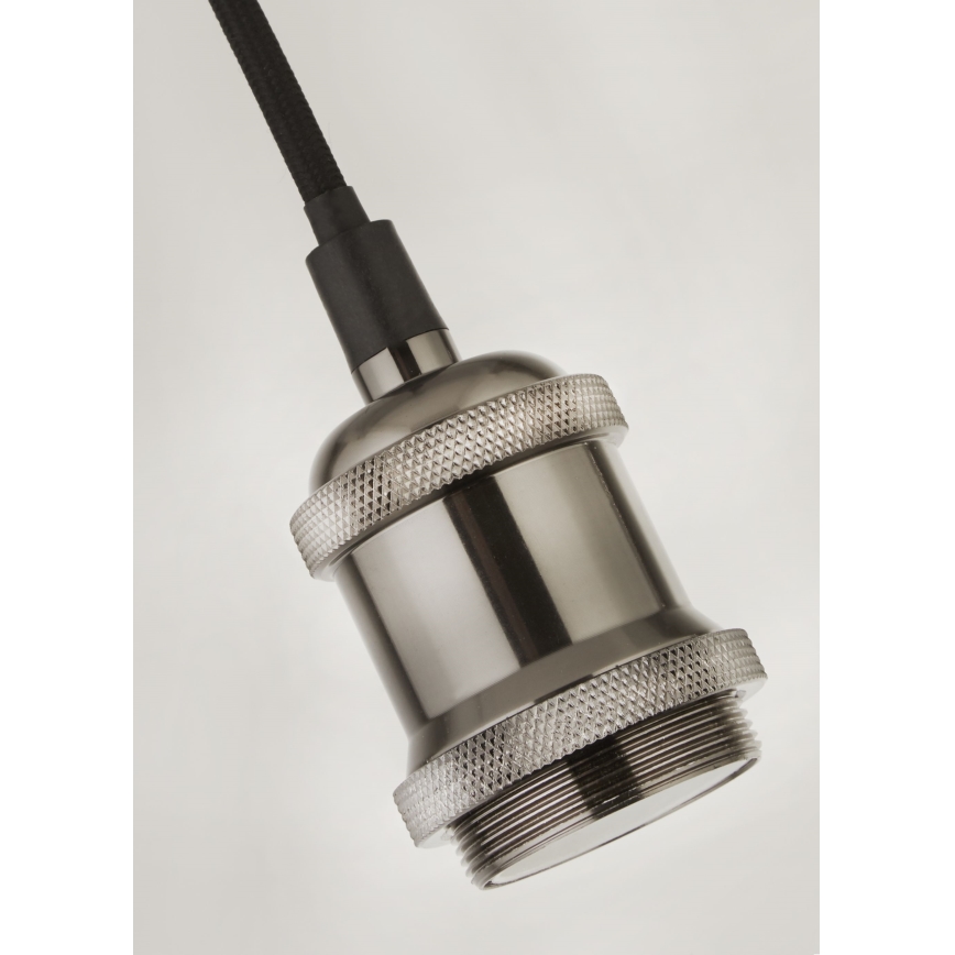 Searchlight - Rippvalgusti kaabliga SUSPENSION 1xE27/60W/230V hõbedane