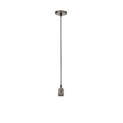 Searchlight - Rippvalgusti kaabliga SUSPENSION 1xE27/60W/230V hõbedane