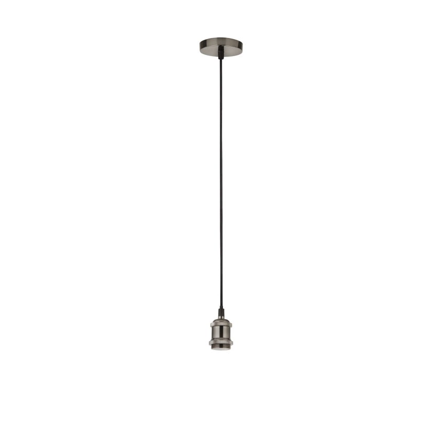 Searchlight - Rippvalgusti kaabliga SUSPENSION 1xE27/60W/230V hõbedane