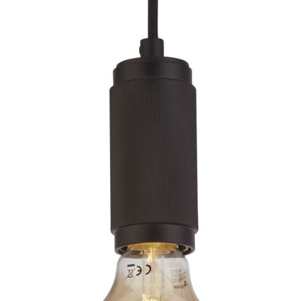 Searchlight - Rippvalgusti kaabliga SUSPENSION 1xE27/60W/230V must