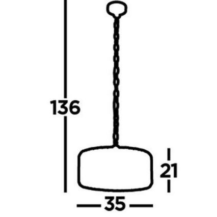 Searchlight - Lühter CHAPEAU 3xE27/60W/230V