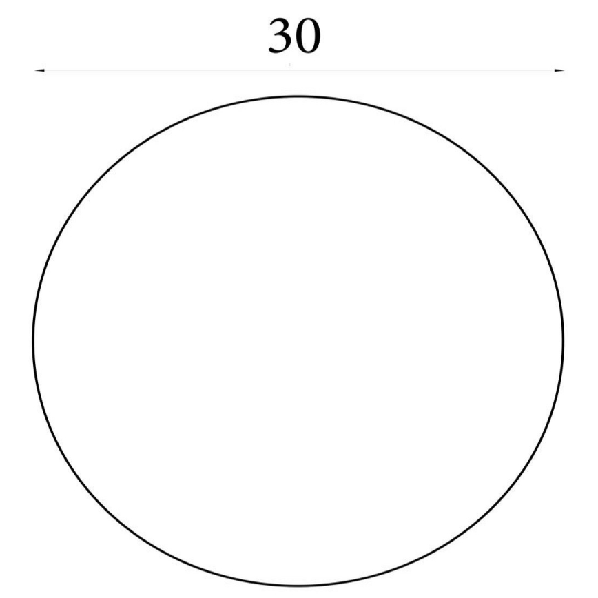 Searchlight - LED laelamp CLOUDS LED/16W/230V 2700/3200/4000K läbimõõt 30 cm valge