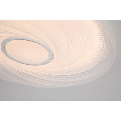 Searchlight - LED-laelamp AURA LED/24W/230V Ø 38,5 cm valge