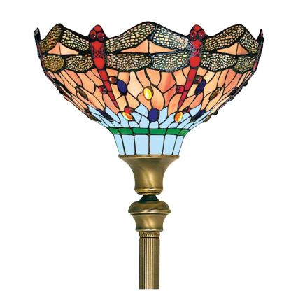 Searchlight - Tiffany põrandalamp KIIL 1xE27/60W/230V
