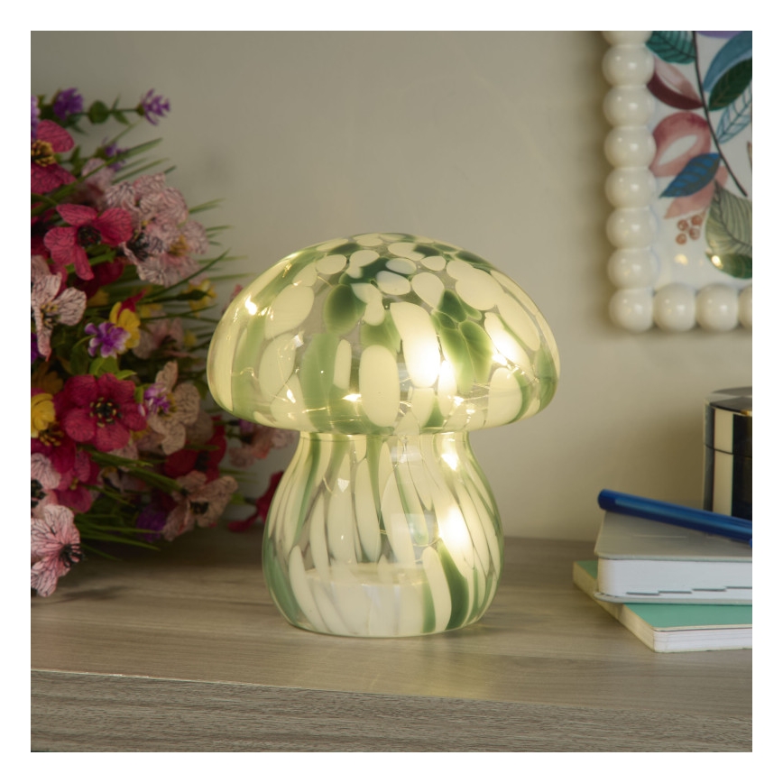 Searchlight - LED laualamp AMELIA LED/0,2W/230V, roheline