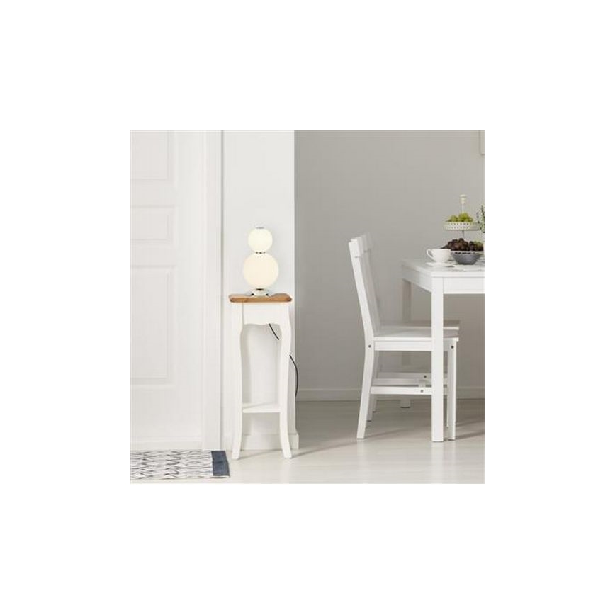 Searchlight - LED Laualamp SNOWBALL LED/15W/230V
