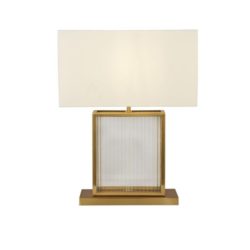 Searchlight - Laualamp CLARENDON 1xE27/60W/230V messing