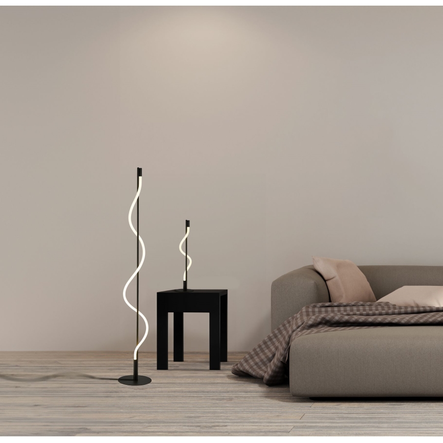 Searchlight - LED Hämardatav laualamp MARILYN LED/8W/230V must
