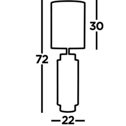 Searchlight - Laualamp FLASK 1xE27/60W/230V roheline