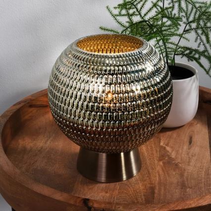 Searchlight - LED laualamp MILA LED/0,6W/3xAAA roheline