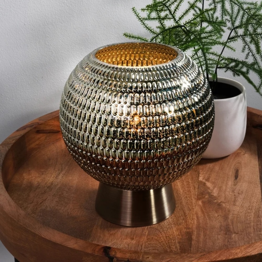 Searchlight - LED laualamp MILA LED/0,6W/3xAAA roheline