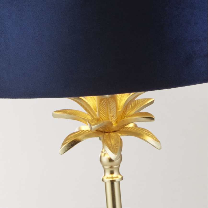 Searchlight - Laualamp PALM 1xE27/10W/230V sinine/kuldne