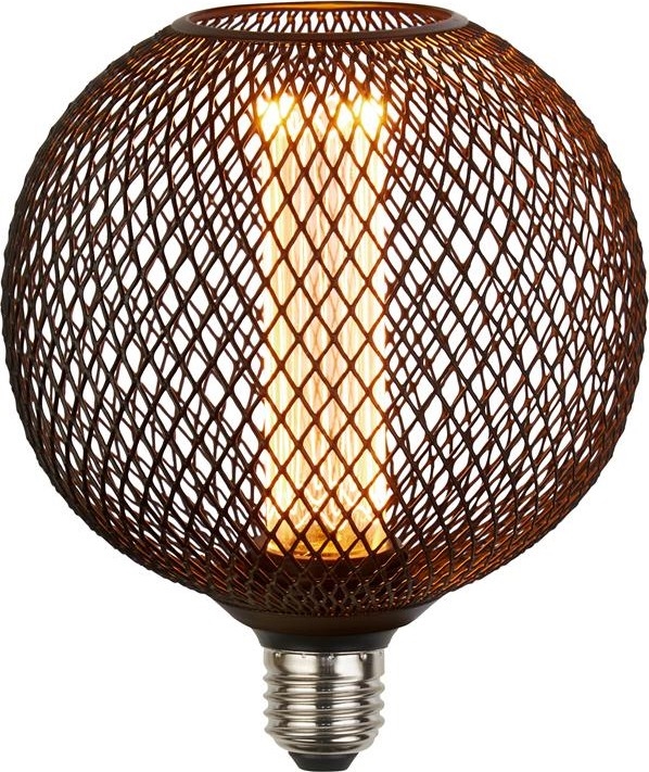 Searchlight - Hämardatav LED-dekoratiivpirn WIRE MESH E27/4,5W/230V 2700K