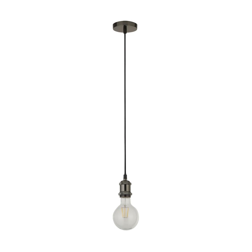 Searchlight - Kaabliga rippvalgusti SUSPENSION 1xE27/60W/230V antratsiit