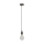 Searchlight - Kaabliga rippvalgusti SUSPENSION 1xE27/60W/230V antratsiit