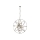 Searchlight - ketiga lühter ORBIT 8xE14/60W/230V messing