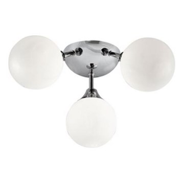 Searchlight - Laevalgusti vannituppa FLUSH 3xG9/33W/230V IP44 matt kroom