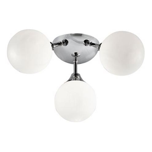 Searchlight - Laevalgusti vannituppa FLUSH 3xG9/33W/230V IP44 matt kroom