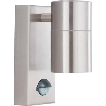 Searchlight - LED Väli seinavalgusti koos anduriga METRO 1xGU10/3W/230V IP44