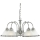 Searchlight - Lühter AMERICAN DINER 5xE14/60W/230V läikiv kroom