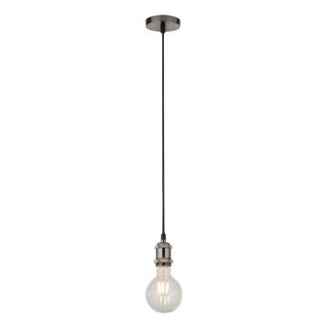 Searchlight - Rippvalgusti kaabliga SUSPENSION 1xE27/60W/230V hõbedane
