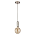 Searchlight - Rippvalgusti kaablil SUSPENSION 1xE27/60W/230V hõbedane