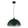 Searchlight - rippvalgusti MARS kaabliga 1xE27/60W/230V Ø 25 cm roheline
