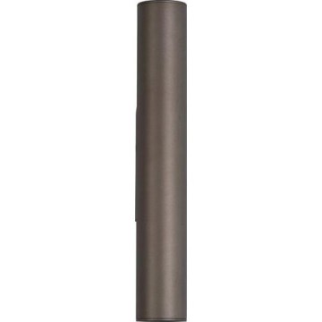 Searchlight - Seinavalgusti BEACON 2xGU10/10W/230V pruun