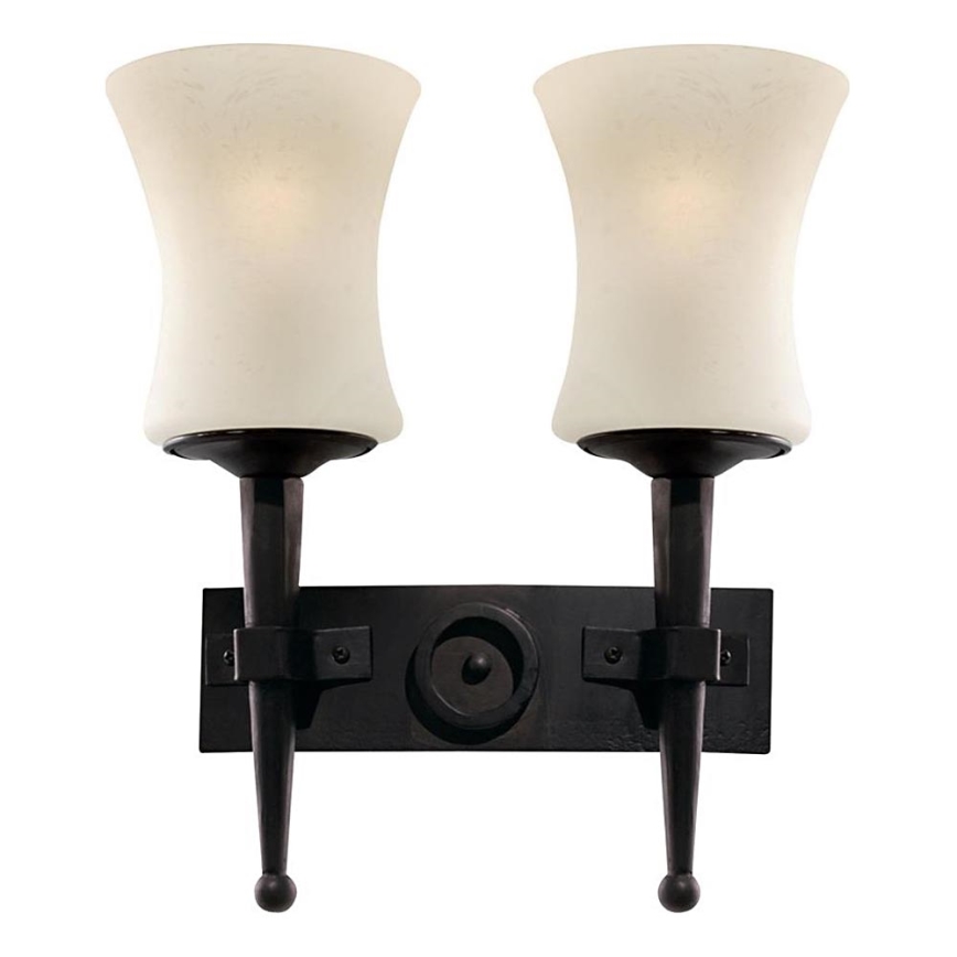 Searchlight - Seinavalgusti CARTWHEEL 2xE27/60W/230V