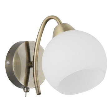 Seina lamp NESTOR 1xE27/40W/230V messing