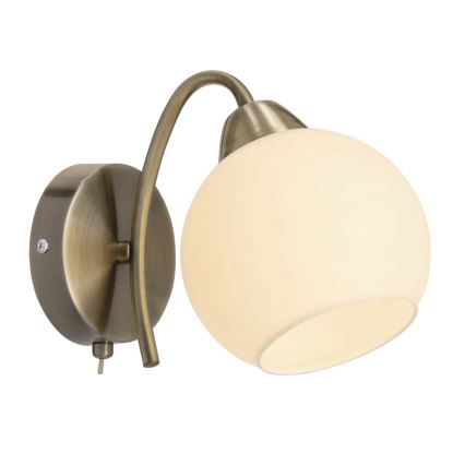 Seina lamp NESTOR 1xE27/40W/230V messing
