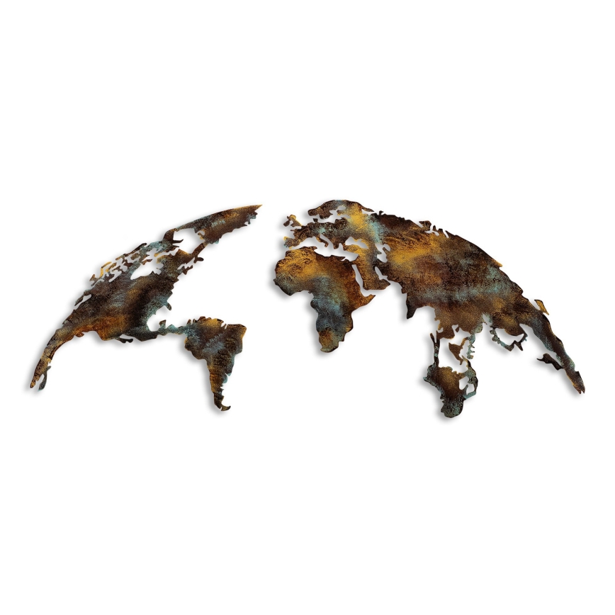 Seinakaunistus 2 tk 150x59 cm planeet metall